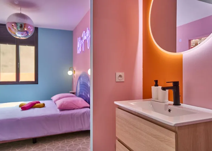 La Orange - Disco - Proche Cite Medievale Et Centre A Pied *