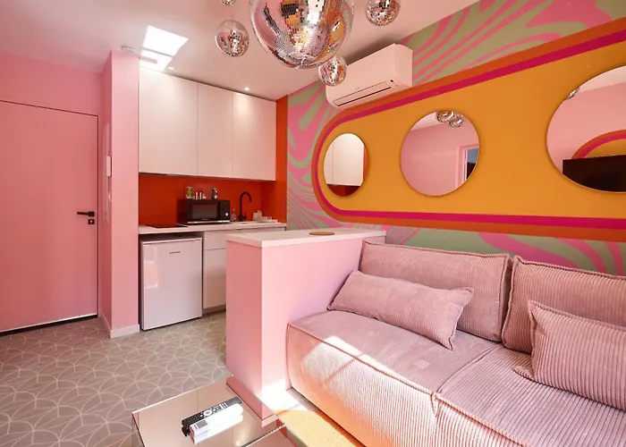 La Orange - Disco - Proche Cite Medievale Et Centre A Pied Apartment Carcassonne